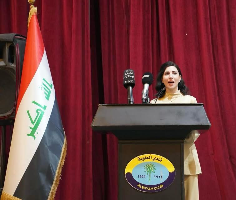 سارة علاوي تسلط الضوء على دور المراة ومنظمات المجتمع المدنير