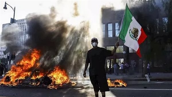 المظاهرات خرجت عن السيطرة و " لوس أنجلوس تحترق
