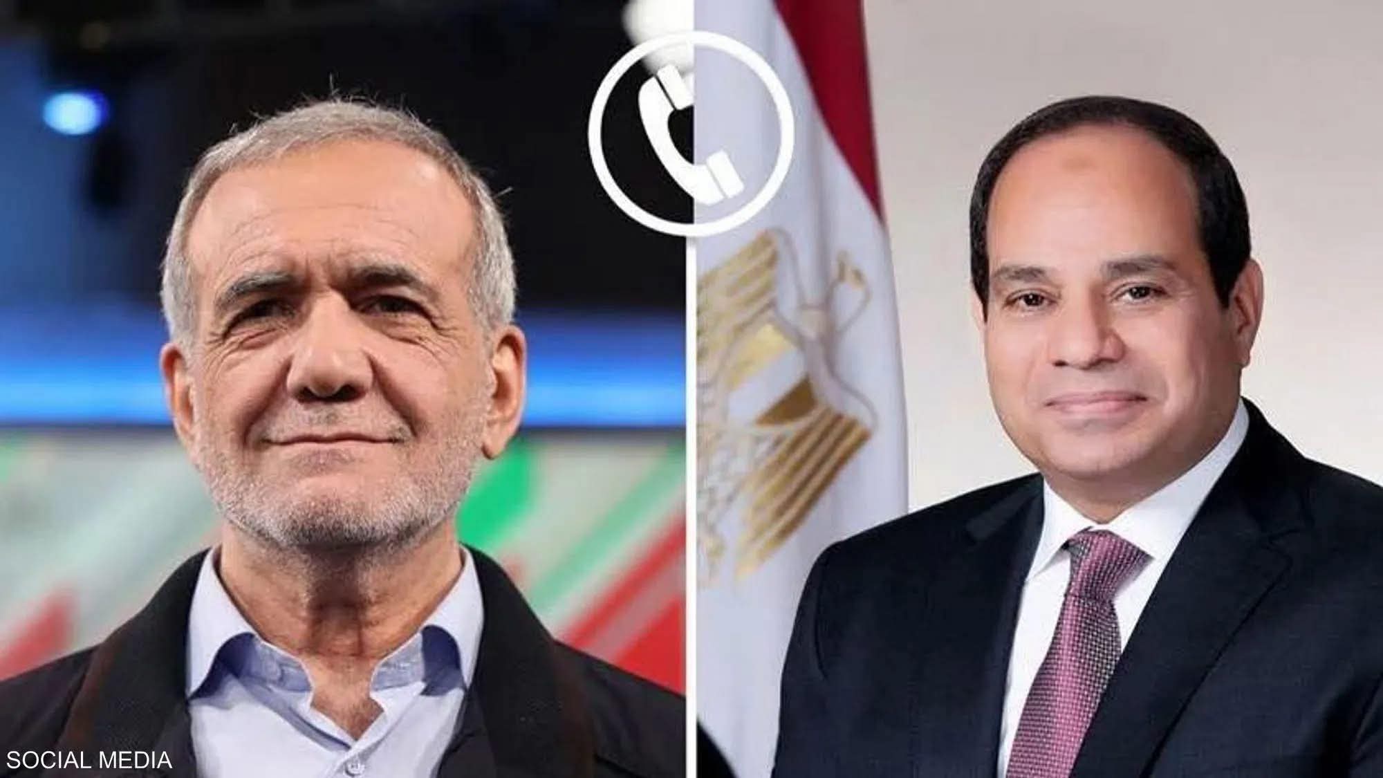 الرئيس السيسي يتحدث لأول مرة بشكل واضح عن المعركة بين إيران وإسرائيل فماذا قال؟