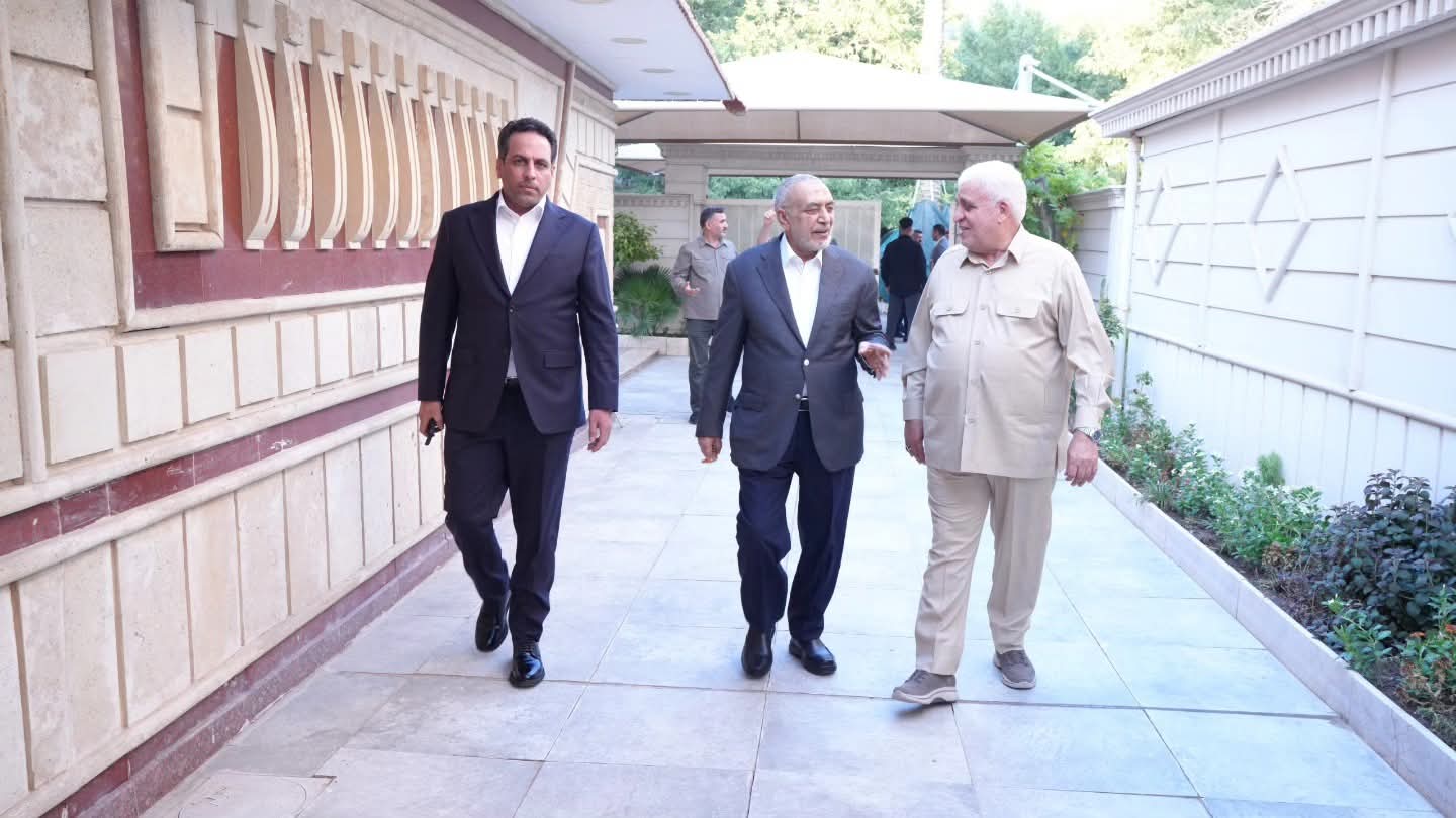 السيد رئيس مجلس النوّاب الدكتور محمود المشهدانيّ يلتقي رئيس هيئة الحشد الشعبيّ لبحث الأوضاع العامّة في البلاد