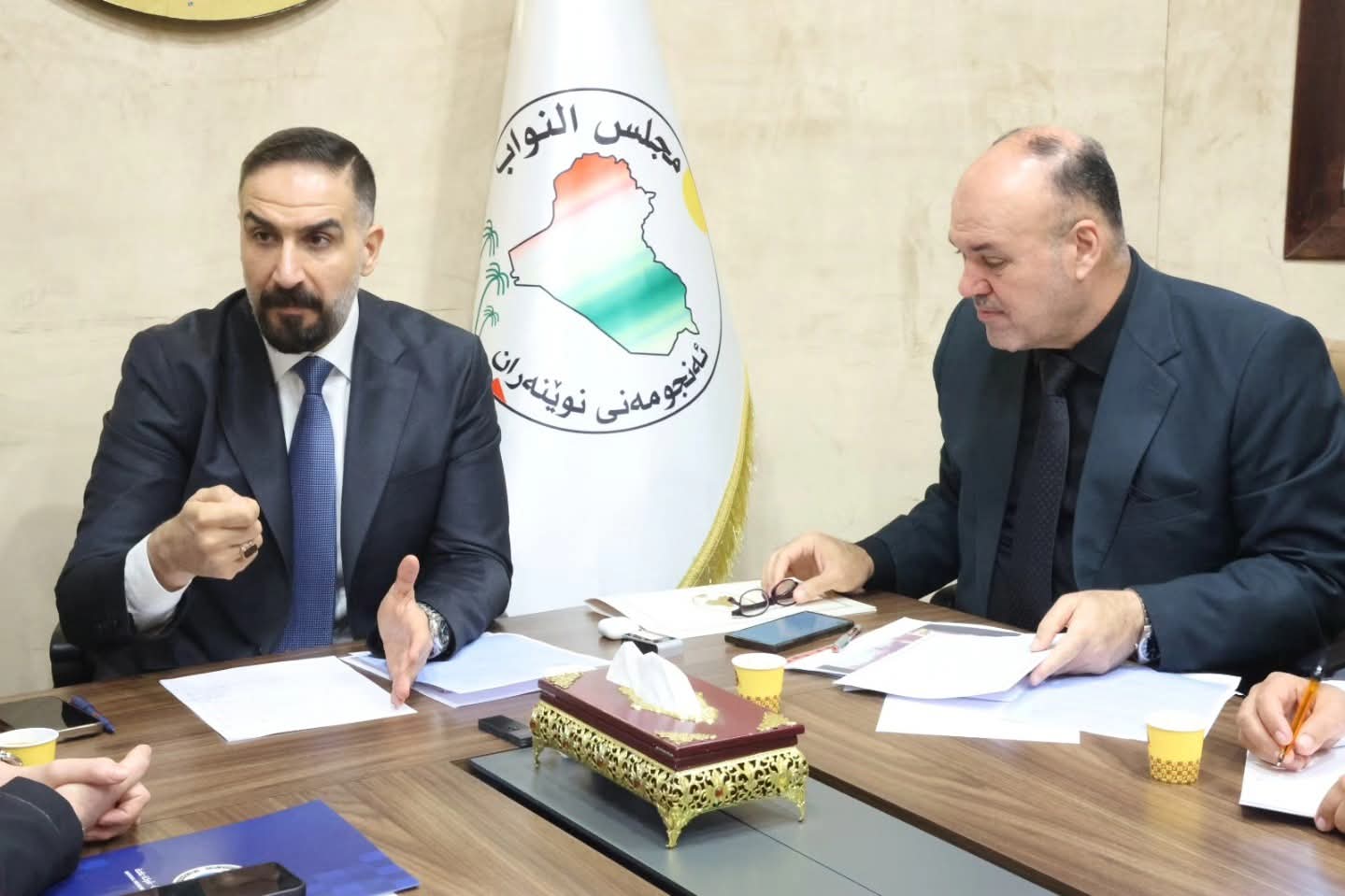 الاستثمار والتنمية النيابية تستضيف مدير عام شركة التأمين الوطنية