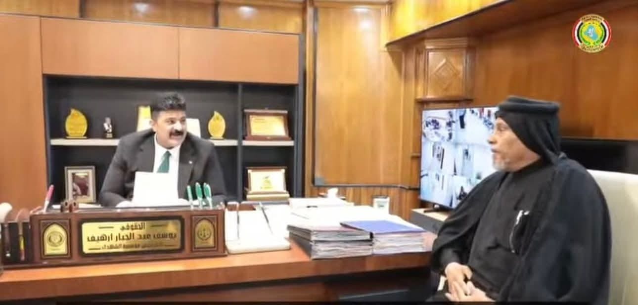 نائب رئيس مؤسسة الشهداء يستقبل عددًا من المواطنين للاستماع الى شكاواهم وطلباتهم
