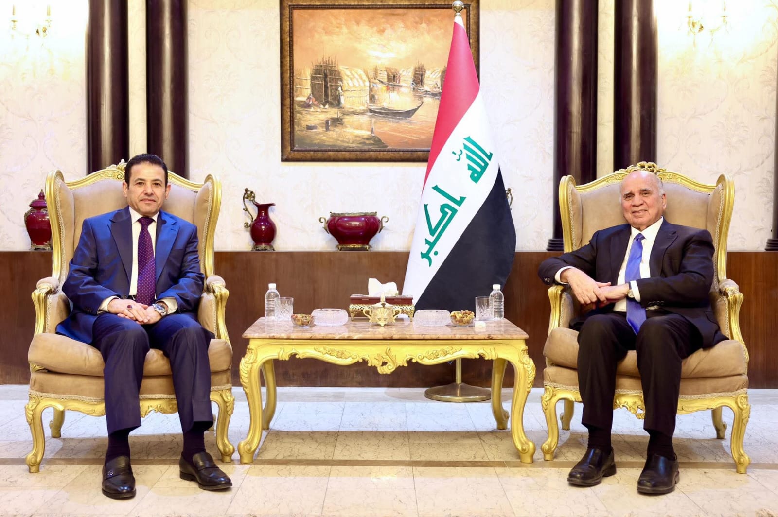 نائب رئيس مجلس الوزراء ووزير الخارجية يستقبل مستشار الأمن القومي لبحث الأوضاع الأمنية