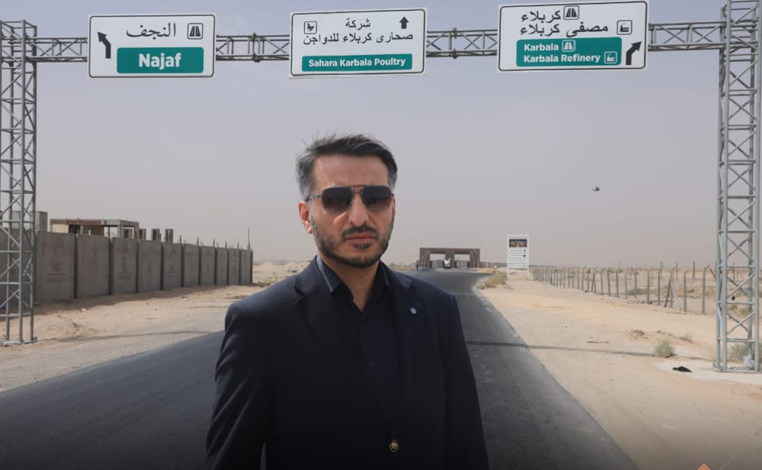 محافظ النجف يعلن جاهزية طريق الخط الإستراتيجي لنقل الزائرين ضمن خطة التفويج العكسي..