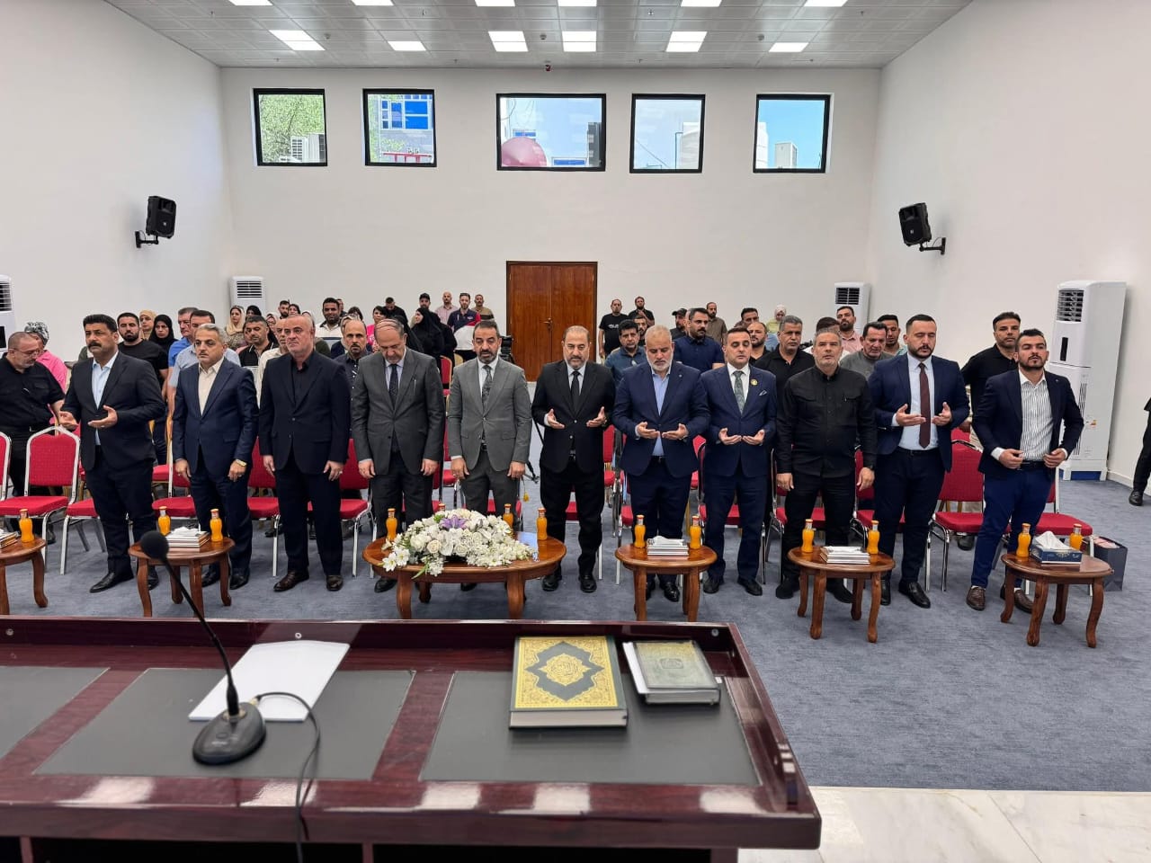 مؤسسة الشهداء تقيم ندوةً تعريفيةً عن جـ ر ا ئـ م د ا عـ ش والـ بـ عـ ث الـ مـ قـ بـ و ر.