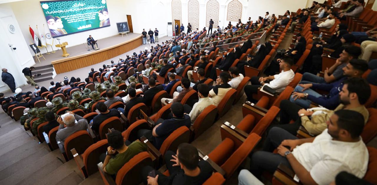 النجف : الجامعة الإسلامية تحتضن مهرجانًا تأبينيًا بذكرى إستشهاد حسن نصر الله و رفاقه