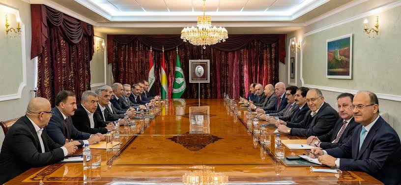 اجتماع مرتقب بين بارزاني وطالباني في أربيل لحسم ملف رئاسة الجمهورية