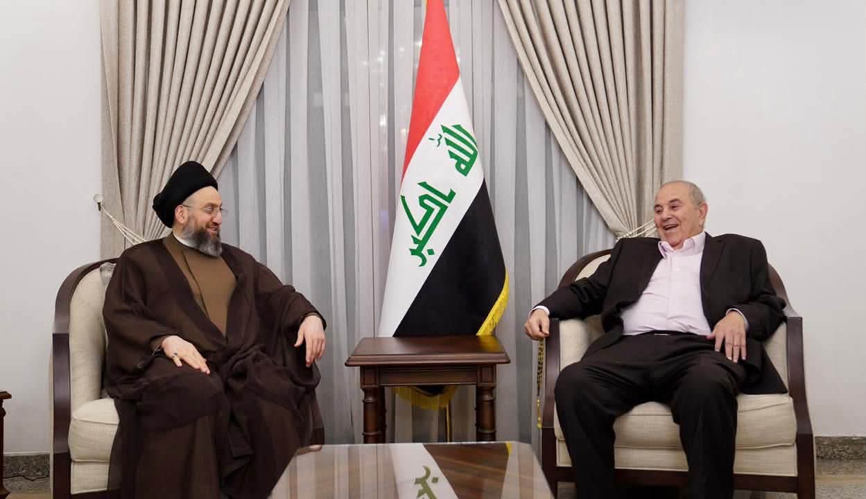 د. اياد علاوي يستقبل سماحة السيد عمار الحكيم