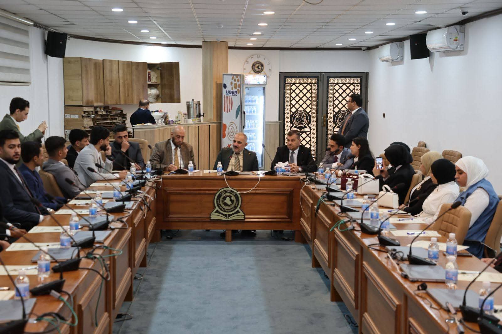 زيارة علمية تعزّز الوعي البرلماني لطلبة جامعة السراج في مجلس النواب