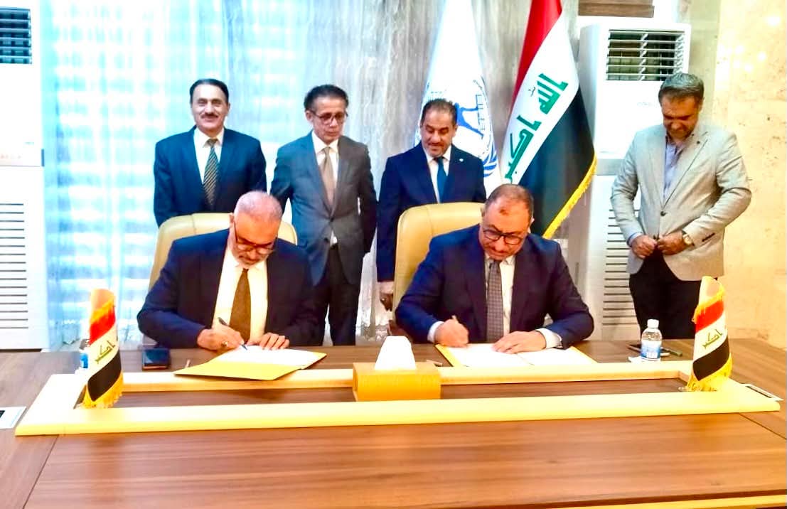 اتحاد الصحفيين العراقيين والمفوضية العليا لحقوق الإنسان يوقعان مذكرة تعاون مشترك لتعزيز الشراكة المجتمعية