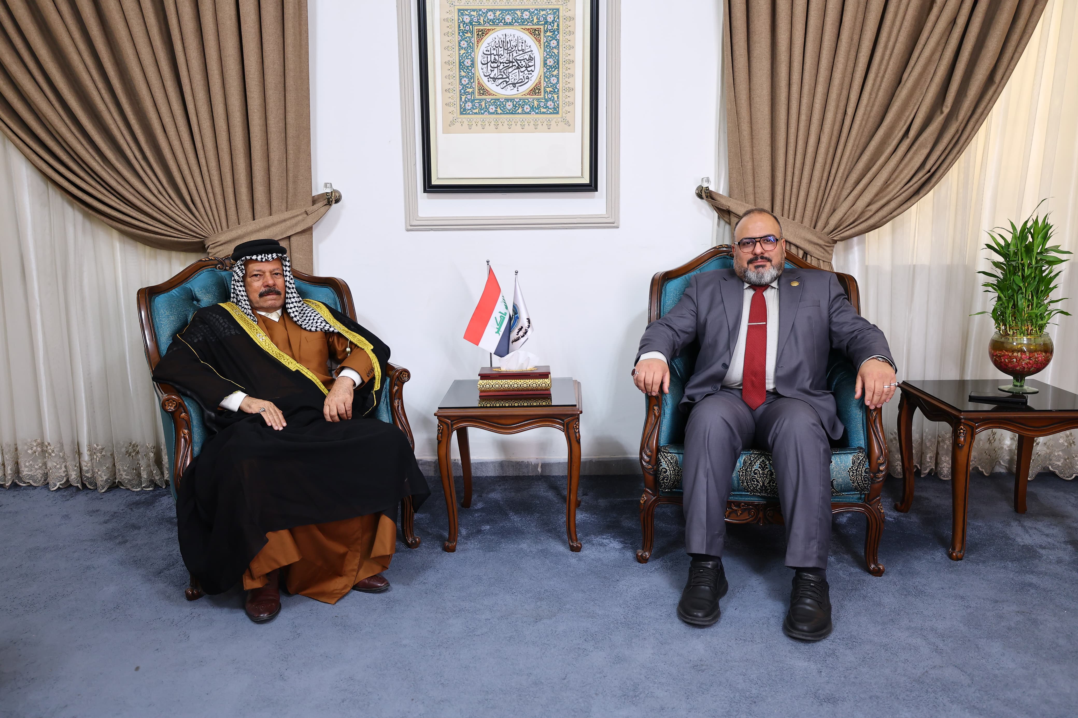 الأسدي يؤكد لرئيس مجلس الخدمة الاتحادي ضرورة ترسيخ العدالة وتكافؤ الفرص في التعيينات..