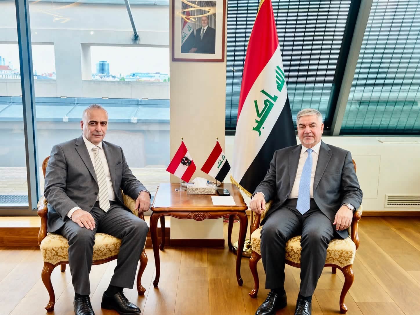 العلوي يبحث مع  الصندوق العراقي للتنمية الخارجية مخرجات اجتماع مجلس محافظي صندوق أوبك ..