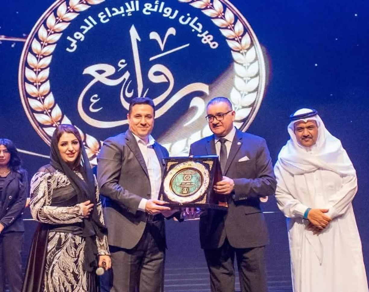 الوزير العراقي المفوض د. حيدر طارق الجبوري  يُكرَّم ضمن أفضل 100 شخصية لعام 2026 في مهرجان روائع الإبداع الدولي في القاهرة..
