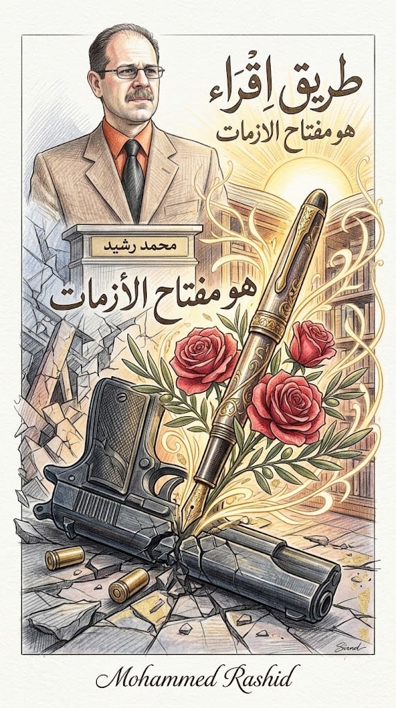 طريق (إقرأ) هو مفتاح الأزمات .. الى/ كافة المنظمات الدولية  و صناع القرار و الضمائر الإنسانية